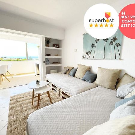 אלבופיירה Panoramic Seaview - 2 Bedroom, Main Ave, 15 Min Walk Beach, Workspace מראה חיצוני תמונה